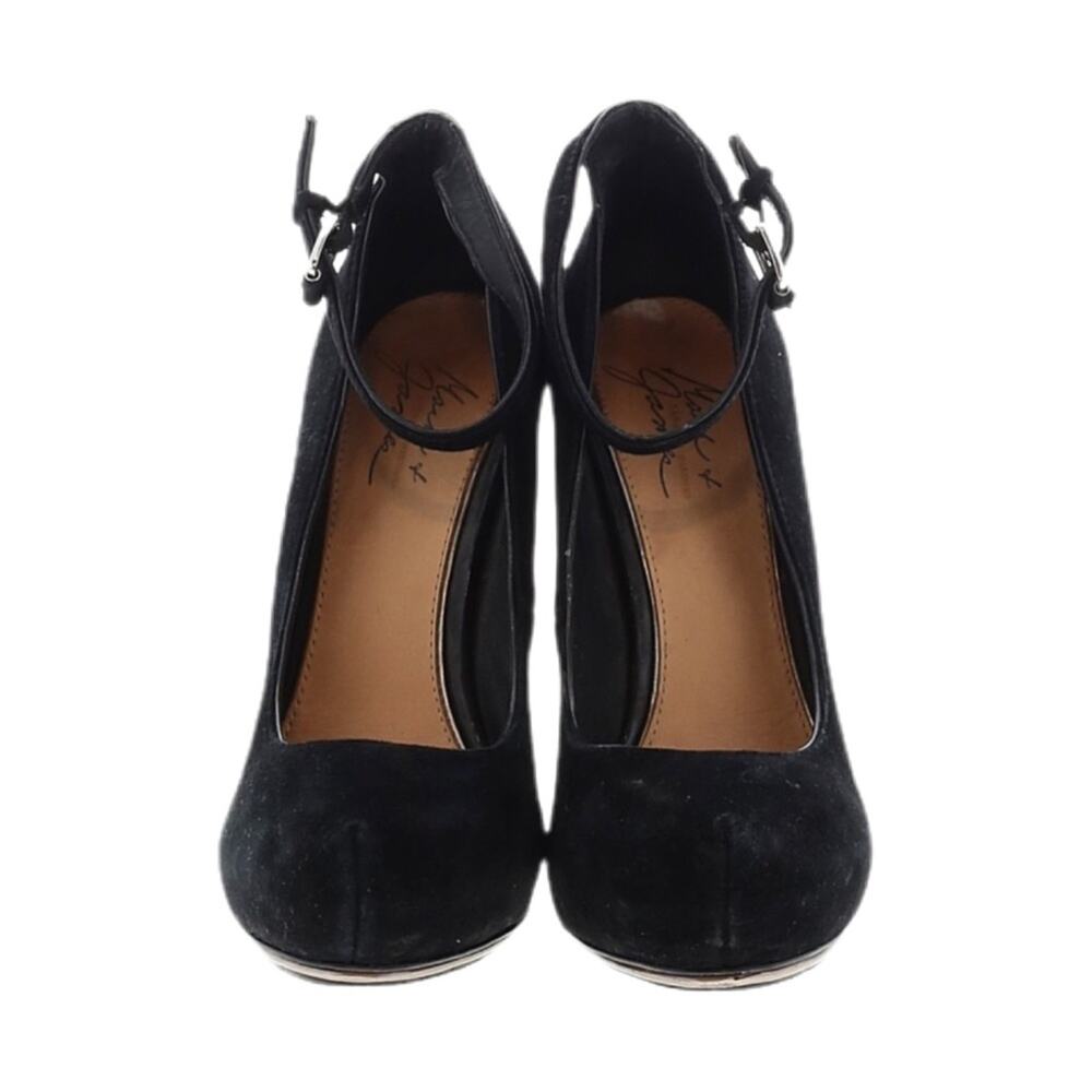 Mark + James by Badgley Mischka Ankle Strap Platform Stiletto Heels 9M Black